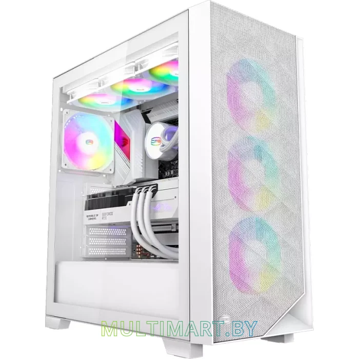 Корпус PCcooler C3D510 WH ARGB (C3D510-WHP3-GL)